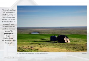 Shouldering wind with Wilderness Letter 1    