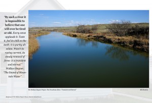 Transient and Eternal, the Frenchman River    