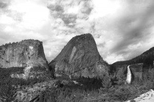 YosemiteCloudsoverBroderickLibertyCapFalls                