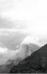 YosemiteHalfDomeinfog              
